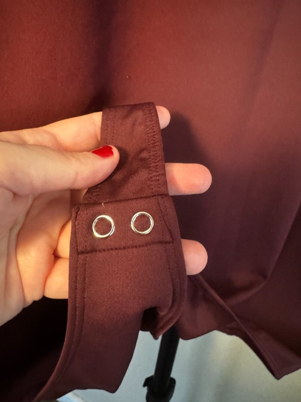 Nine West Burgundy Sleeveless Bodysuit XXL NWOT - Picture 5 of 5